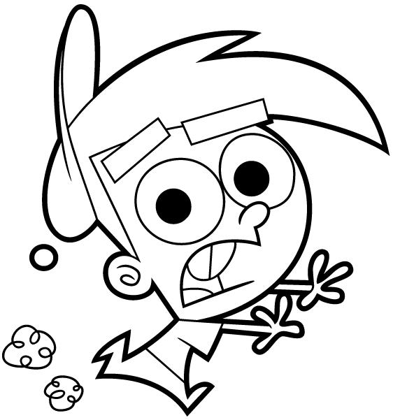 fairly odd parents coloring pages