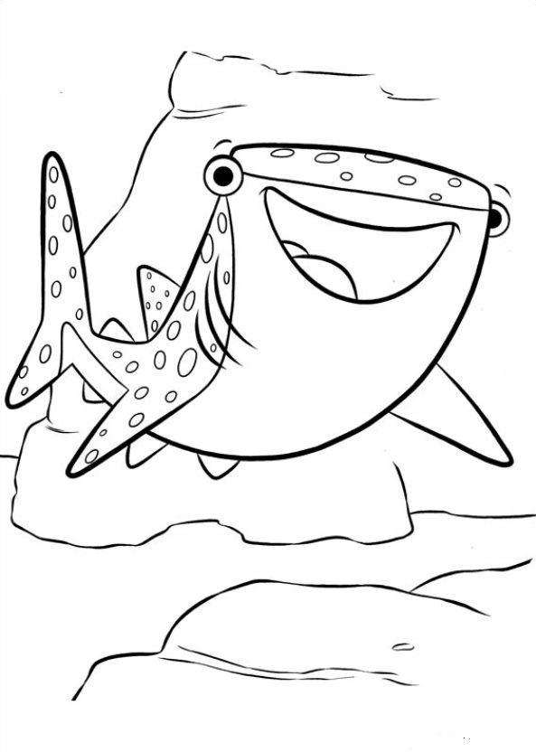 Kids-n-fun.com | Coloring page Finding Dory destiny
