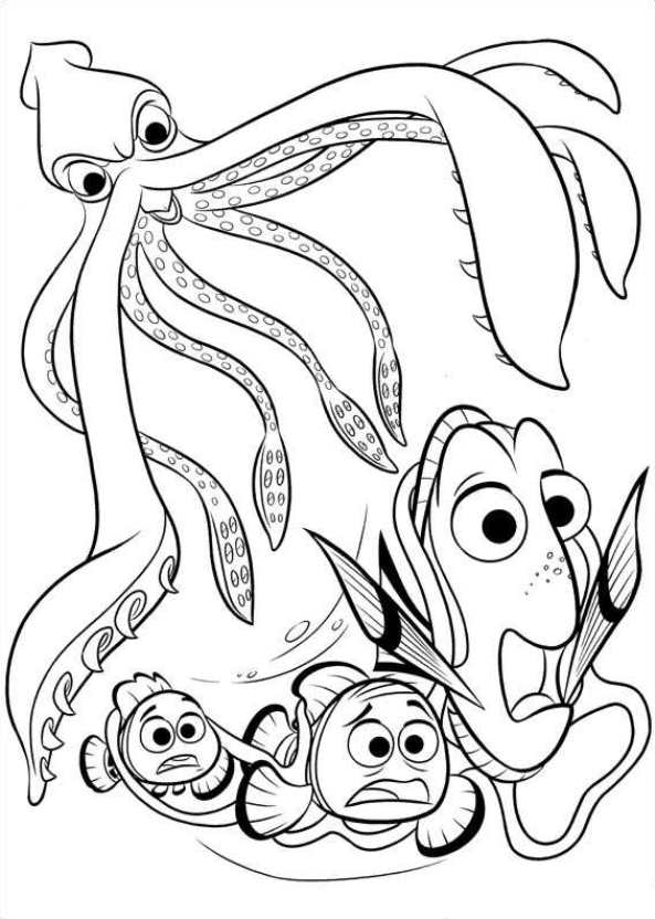 Kids-n-fun.com | 16 coloring pages of Finding Dory