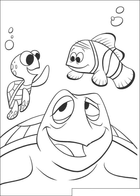 Kids-n-fun.com | Coloring page Finding Nemo (movie) Finding Nemo