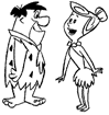 coloring page Flintstones