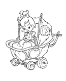 coloring page Flintstones