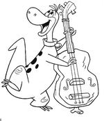 coloring page Flintstones