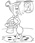 coloring page Flintstones