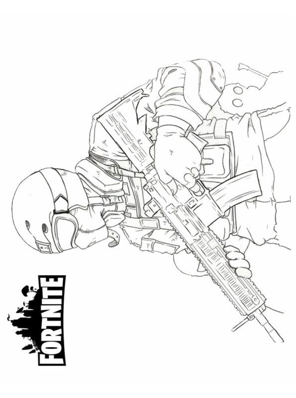 Kids-n-fun.com | 37 coloring pages of Fortnite - 595 x 800 jpeg 82kB