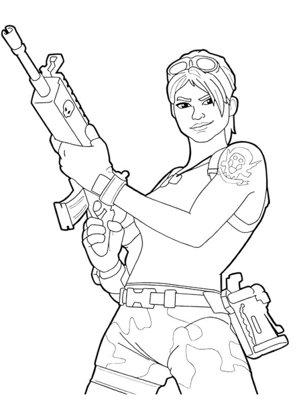 Kids-n-fun.com | 37 coloring pages of Fortnite