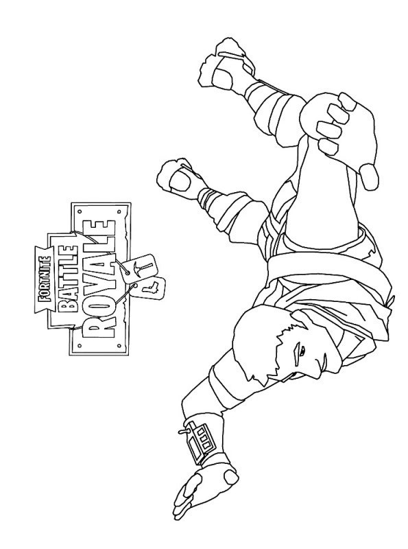 Kids-n-fun.com | 37 coloring pages of Fortnite - 595 x 800 jpeg 62kB