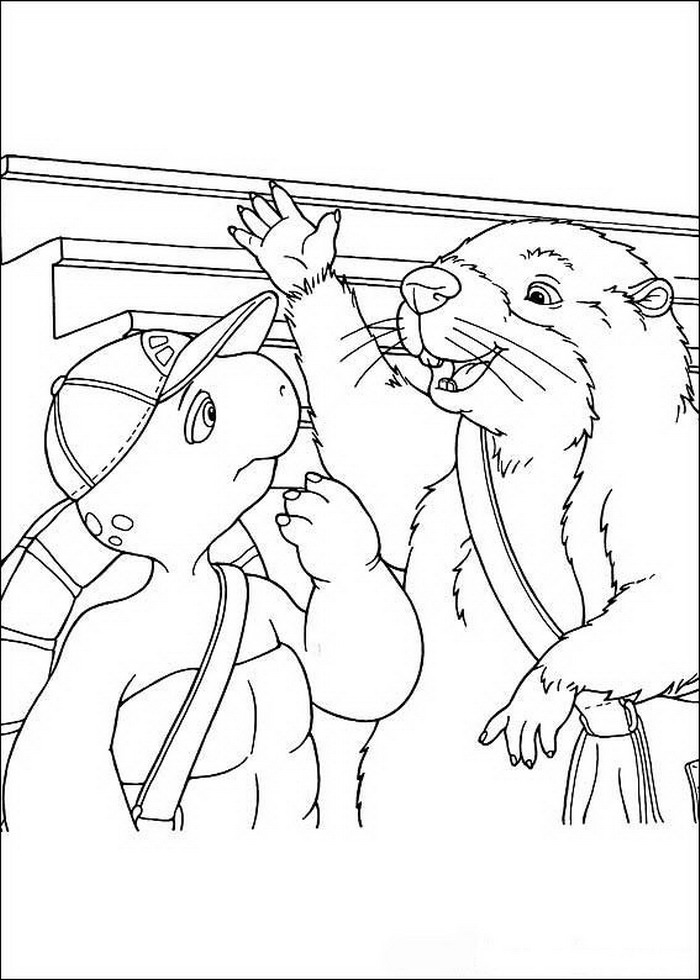 Kids-n-fun.com | 36 coloring pages of Franklin