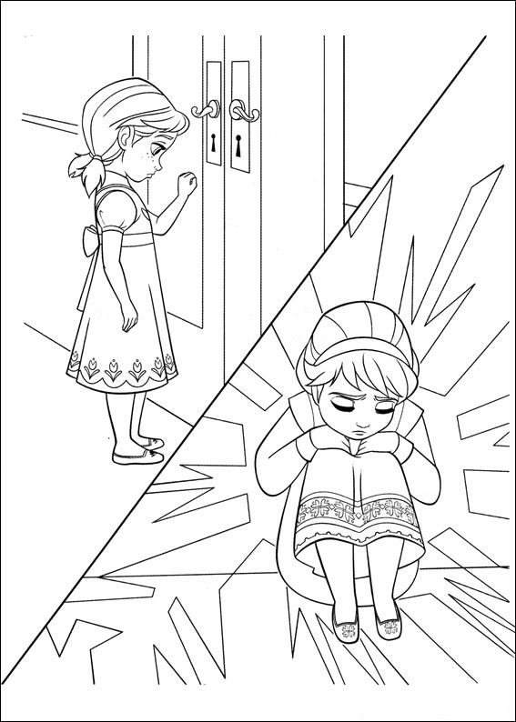 47+ disney princess coloring pages frozen elsa Disney frozen 2 birthday candle