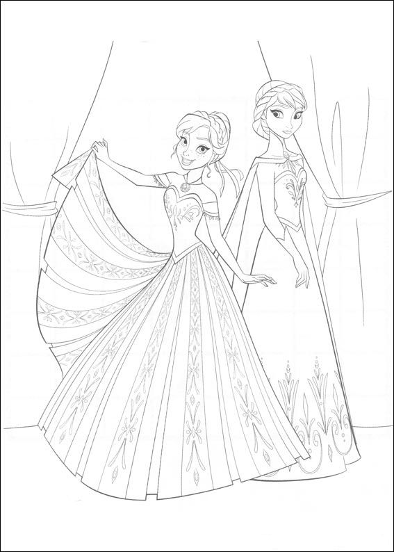 Kids-n-fun.com | 35 coloring pages of Frozen