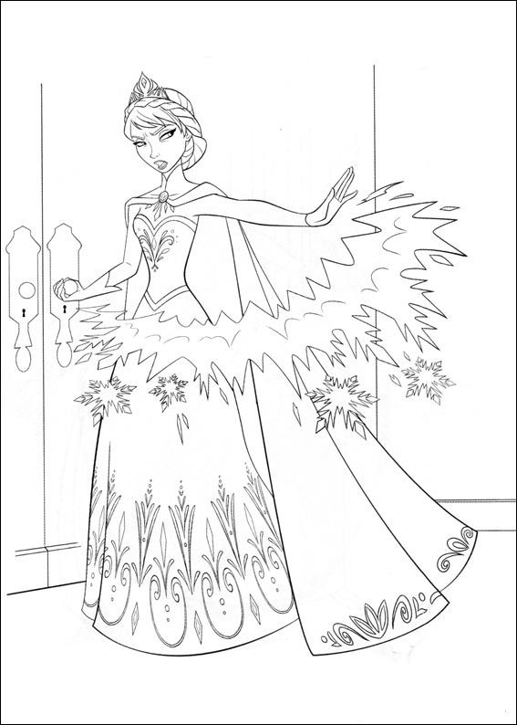 Kids-n-fun.com | 35 coloring pages of Frozen