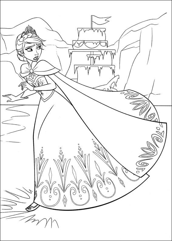 Kids-n-fun.com | Coloring page Frozen Frozen