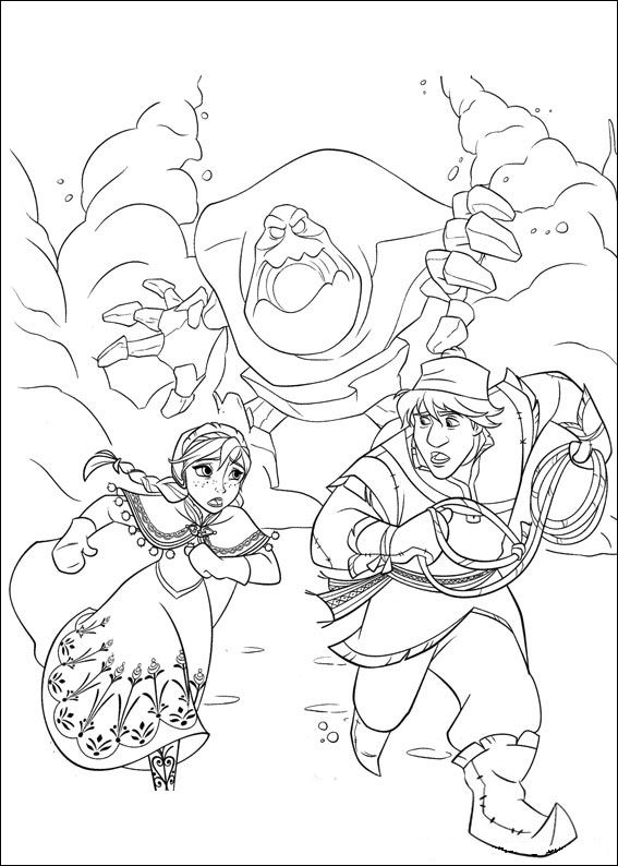 Kids-n-fun.com | 35 coloring pages of Frozen