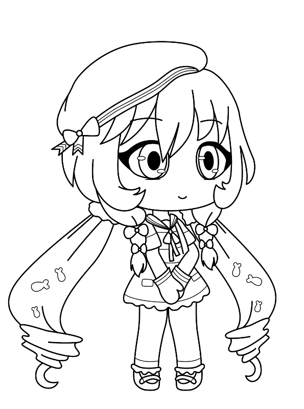 Coloring page Gacha life Gacha Life 2