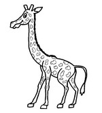 Kids-n-fun | 45 coloring pages of Giraffe