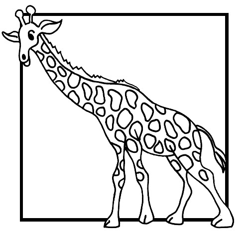 Kids-n-fun.com | 45 coloring pages of Giraffe