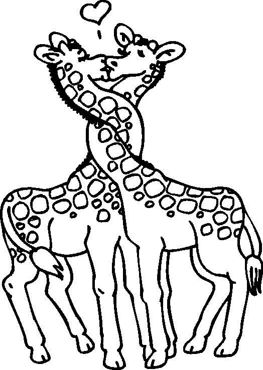 Kids-n-fun.com | 45 coloring pages of Giraffe