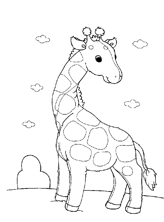 Kids-n-fun.com | 45 coloring pages of Giraffe