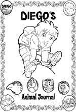 coloring page Diego, Go Diego Go