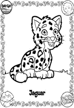 coloring page Diego, Go Diego Go