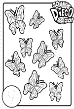 coloring page Diego, Go Diego Go