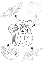 coloring page Diego, Go Diego Go