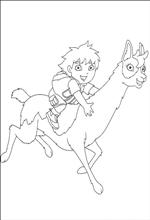 coloring page Diego, Go Diego Go