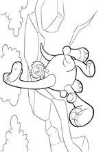Kids-n-fun | 25 coloring pages of Good Dinosaur