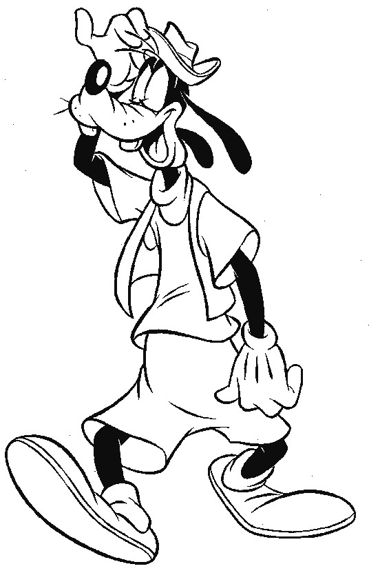 Kids-n-fun.com | 29 coloring pages of Goofy