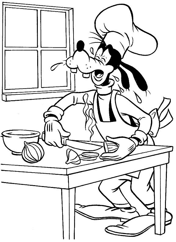 Kids-n-fun.com | 29 coloring pages of Goofy
