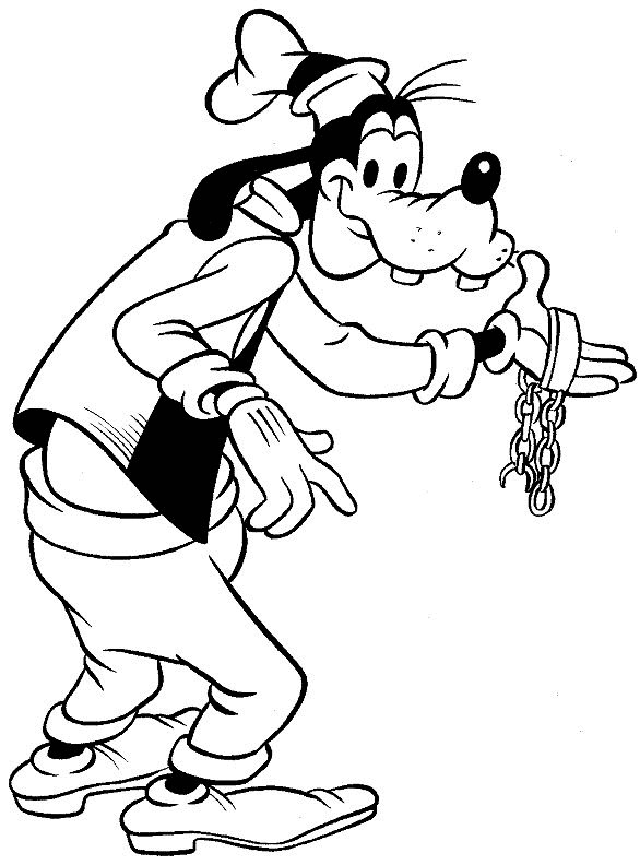Kids-n-fun.com | 29 coloring pages of Goofy