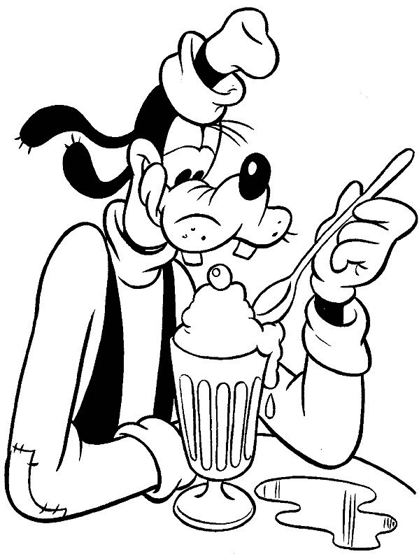 Kids-n-fun.com | 29 coloring pages of Goofy