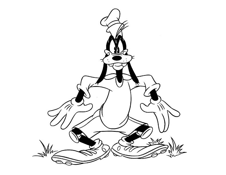 Kids-n-fun.com | 29 coloring pages of Goofy