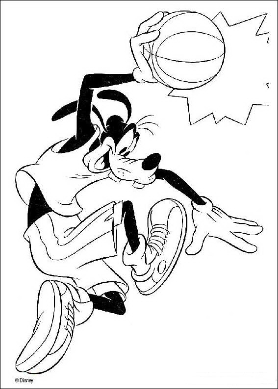 Kids-n-fun.com | 29 coloring pages of Goofy