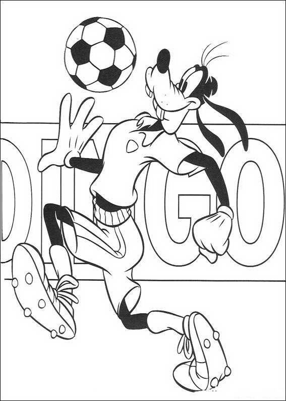 Kids-n-fun.com | 29 coloring pages of Goofy