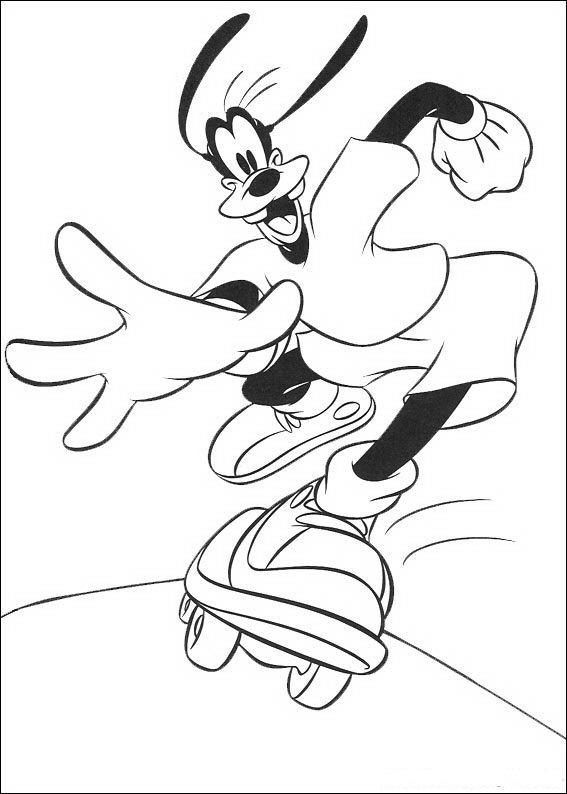 Kids-n-fun.com | 29 coloring pages of Goofy