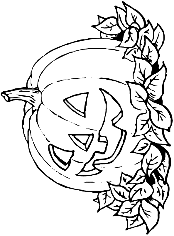 Kids n fun.com   19 coloring pages of Halloween