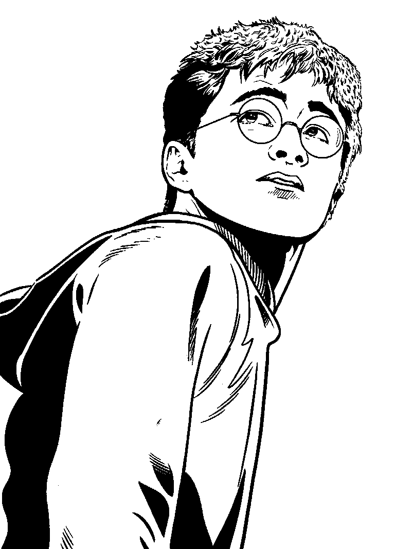 Harry Potter And The Order Of The Phoenix Coloring Pages Kids-n-fun.com | 24 coloring pages of Harry Potter and the Order of the
