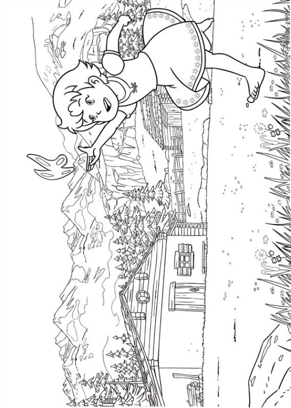 heidi coloring pages - photo #25