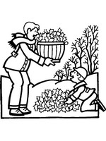 coloring page Autumn