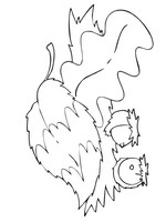 coloring page Autumn