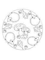 coloring page Autumn