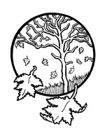 coloring page Autumn
