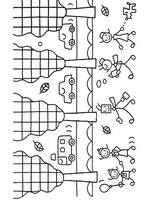 coloring page Autumn
