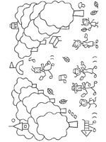 coloring page Autumn
