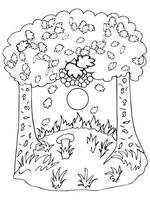 coloring page Autumn