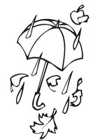 coloring page Autumn