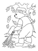 coloring page Autumn