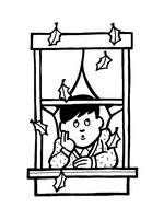 coloring page Autumn
