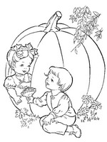 coloring page Autumn